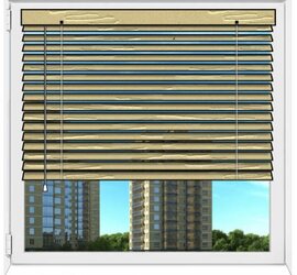 Жалюзи горизонтальные пластиковые 450x1100