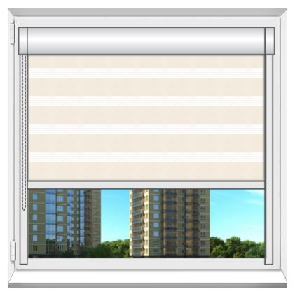 Рулонная штора УНИ2 день-ночь 500x1400